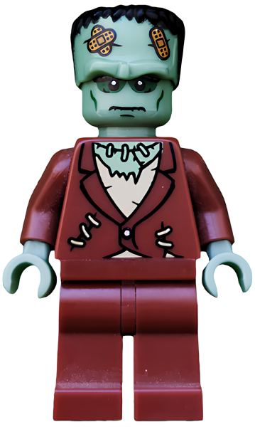 Минифигурка LEGO The Monster, Series 4 (Minifigure Only without Stand and Accessories) {Frankenstein} col055